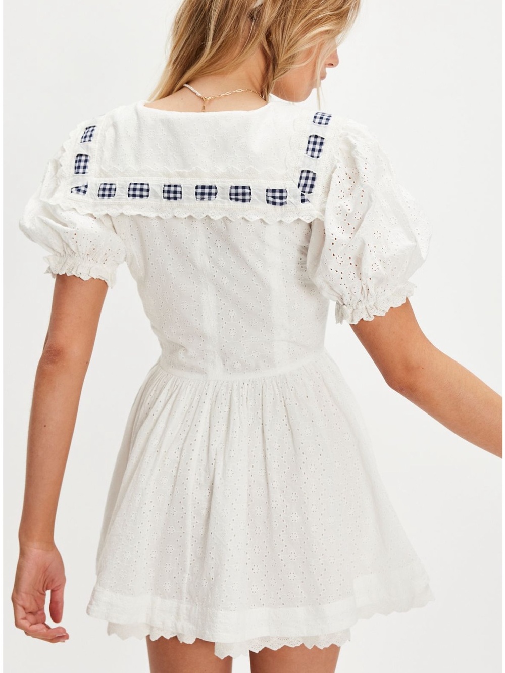 NWT FL&L Ruby Ribbon Mini Dress - Picture 2 of 7